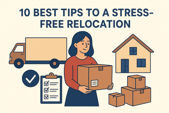 10 best tips to a stress-free relocation with packers and movers.