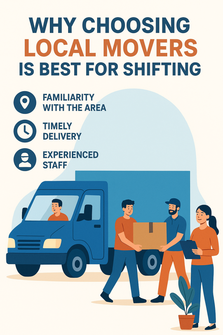 Why Choosing Local Movers Is Best for Shifting